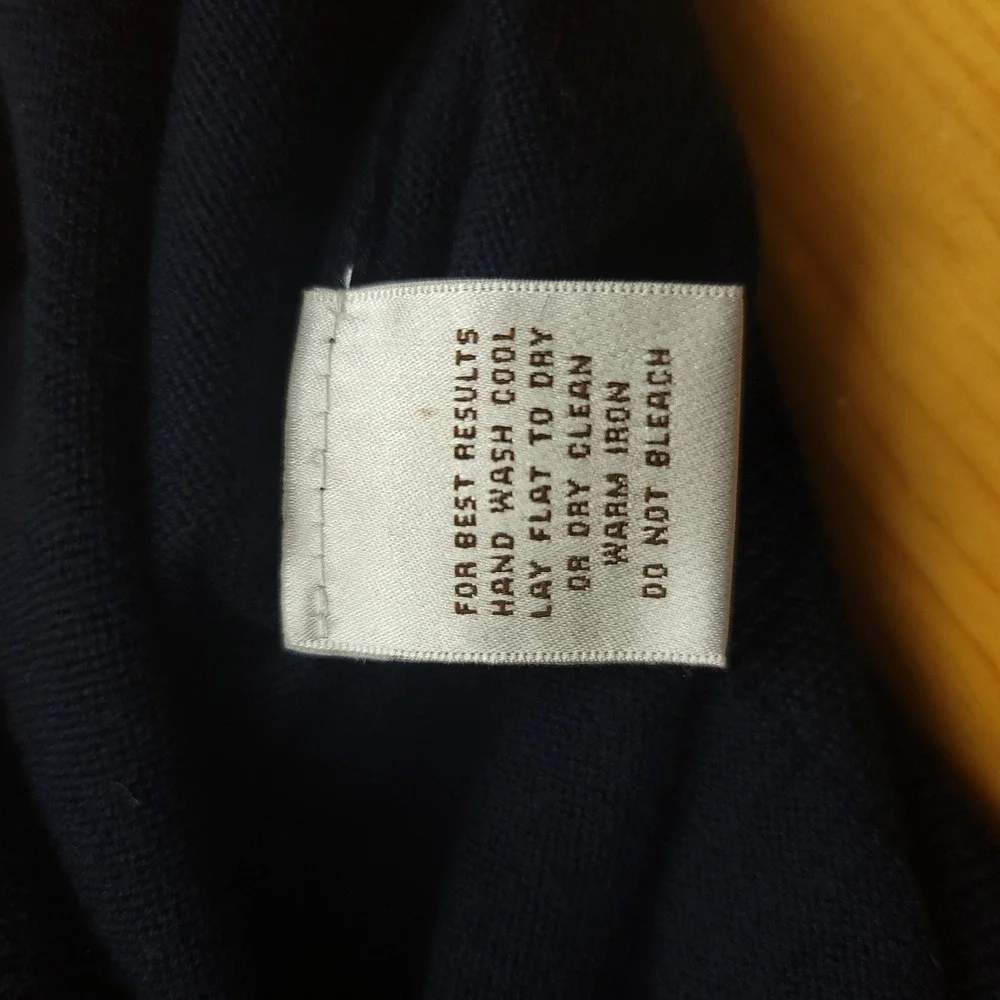 Peter Millar Navy 100% Merino Wool Quarter Zip Sweater Vest XL SU‎ Logo Golf